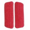 Panno lavabile in microfibra lava pavimenti ricambio per scopa Spray Mop by Tech Star - Rosso