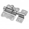 2x Catenaccio chiavistello porte portone infissi chiusura blocco sicurezza 3 cm