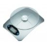 Bilancia di precisione da cucina con ripiano in vetro design moderno dotata di spegnimento automatico e tara regolabile