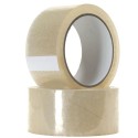 36x Rotolo nastro fragile 50x66 bianco adesivo imballaggi pacchi scatole