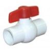 2x Rubinetto F F plastica farfalla impanatura femmina rotolo teflon guarnizione