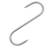 4x Ganci S senza punta acciaio lavoro officina utensile cucina casa 8 cm