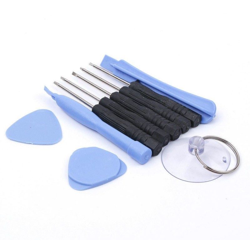 Kit riparazione cellulare smontaggio schermo scocca ventosa cacciaviti plettri