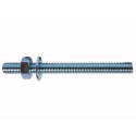 6x Barre filettate metalliche bulloni rondelle incluse fissaggio M10 12 cm 6x Barre filettate metalliche bulloni rondelle incluse fissaggio M10 12 cm