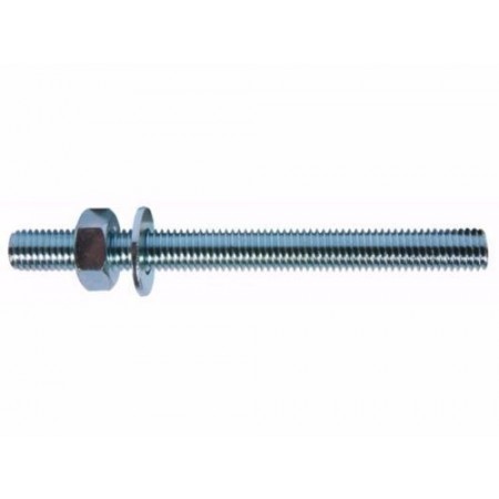 6x Barre filettate metalliche bulloni rondelle incluse fissaggio M10 12 cm