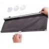 Tendina parasole avvolgibile PVC auto finestrino ventose sole macchina 45 x 125