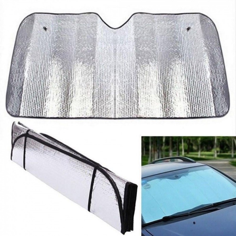 Tendina parasole avvolgibile PVC auto finestrino ventose sole macchina 40 x 60