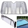 Tendina parasole avvolgibile PVC auto finestrino ventose sole macchina 40 x 60