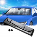 Tendina parasole avvolgibile PVC auto finestrino ventose sole macchina 40 x 60