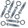 6x Tasselli stop professional acciaio cartongesso M4 32 mm vite croce fissaggio