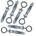 6x Tasselli stop professional acciaio cartongesso M4 32 mm vite croce fissaggio
