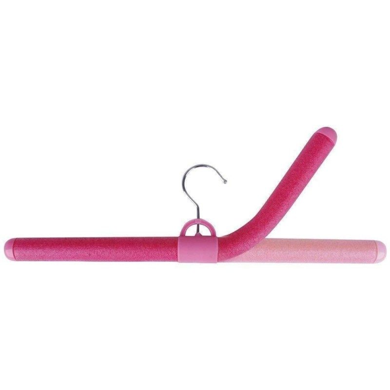 5x stampelle grucce gruccia alluminio abiti appendiabiti armadio spugna colore