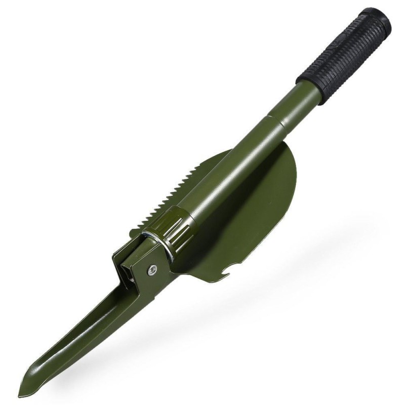 Pala pieghevole militare campeggio multifunzione multiuso sega piccone mini zapp