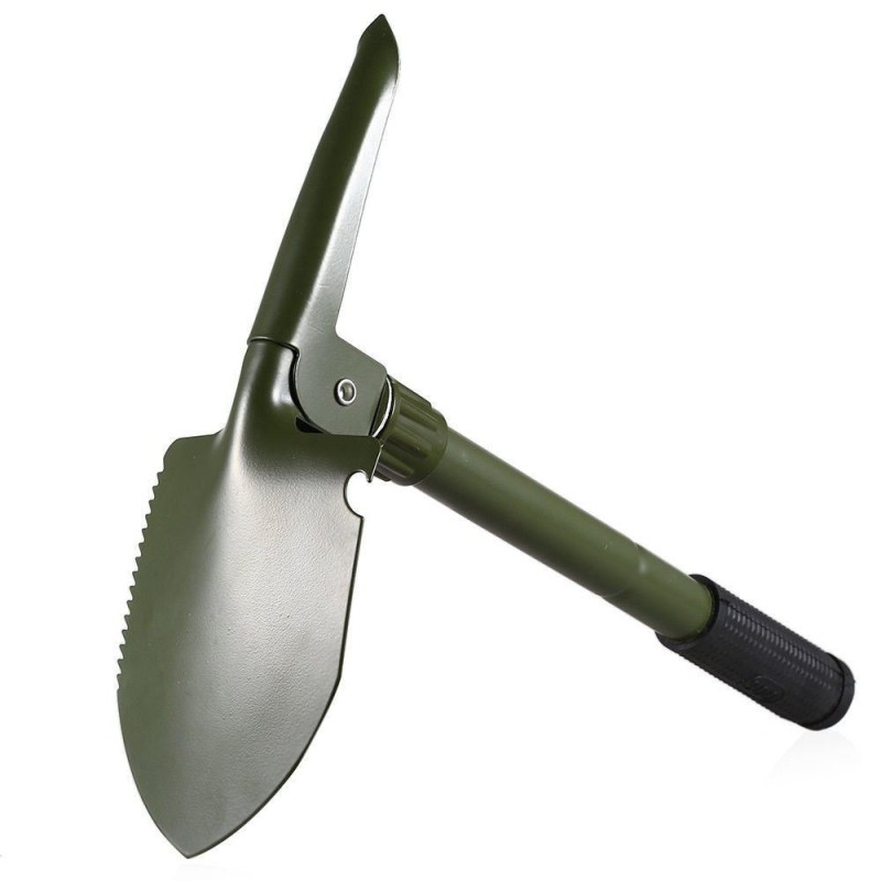 Pala pieghevole militare campeggio multifunzione multiuso sega piccone mini zapp