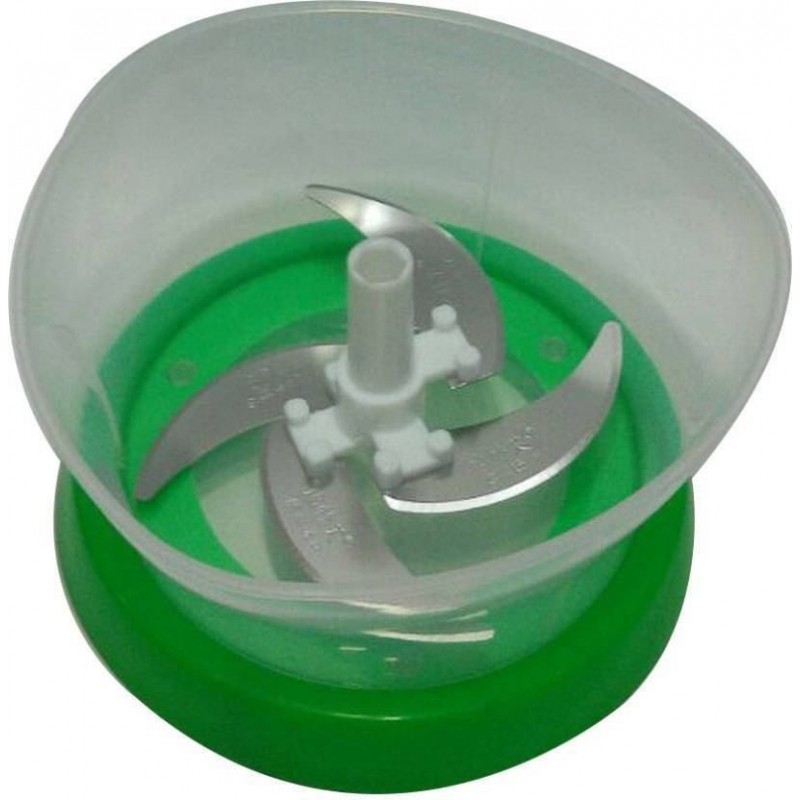 Tritatutto 4 lame 3 velocità affetta verdure frutta cucina manuale taglia