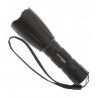 Torcia tattica 80000W militare luce alluminio LED polizia nera batteria