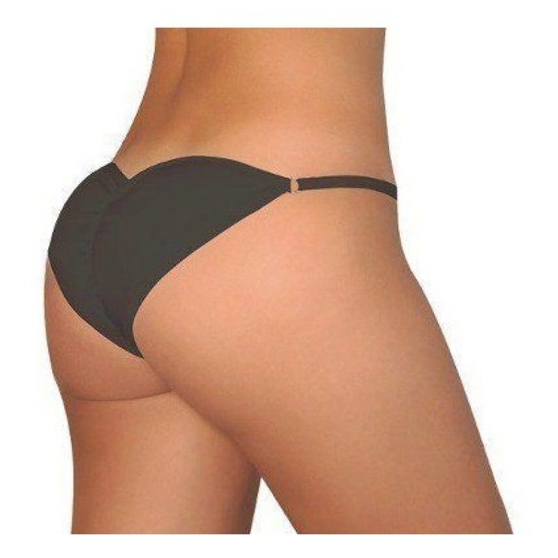 Mutande nere XL push up imbottite imbottitura glutei perfetti morbide vestiti