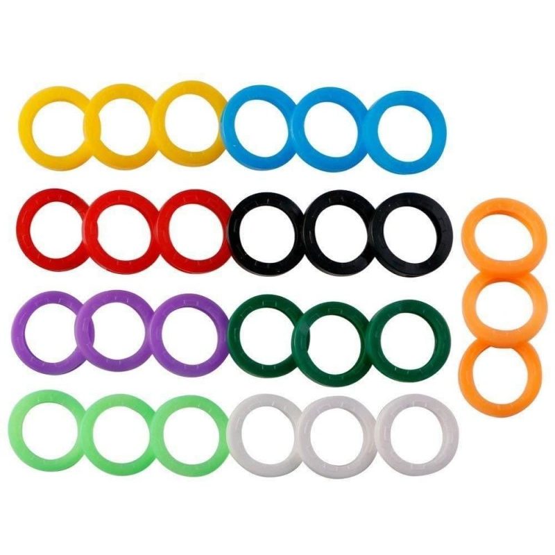 18x Coprichiave anello coperchio silicone chiavi chiave copertura cappuccio