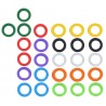 18x Coprichiave anello coperchio silicone chiavi chiave copertura cappuccio