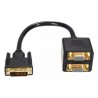 Cavo HDMI maschio sdoppiatore DVI femmina video cavi TV PC console