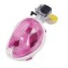 Maschera subacquea integrale snorkeling montatura action cam SUB immersione mare 