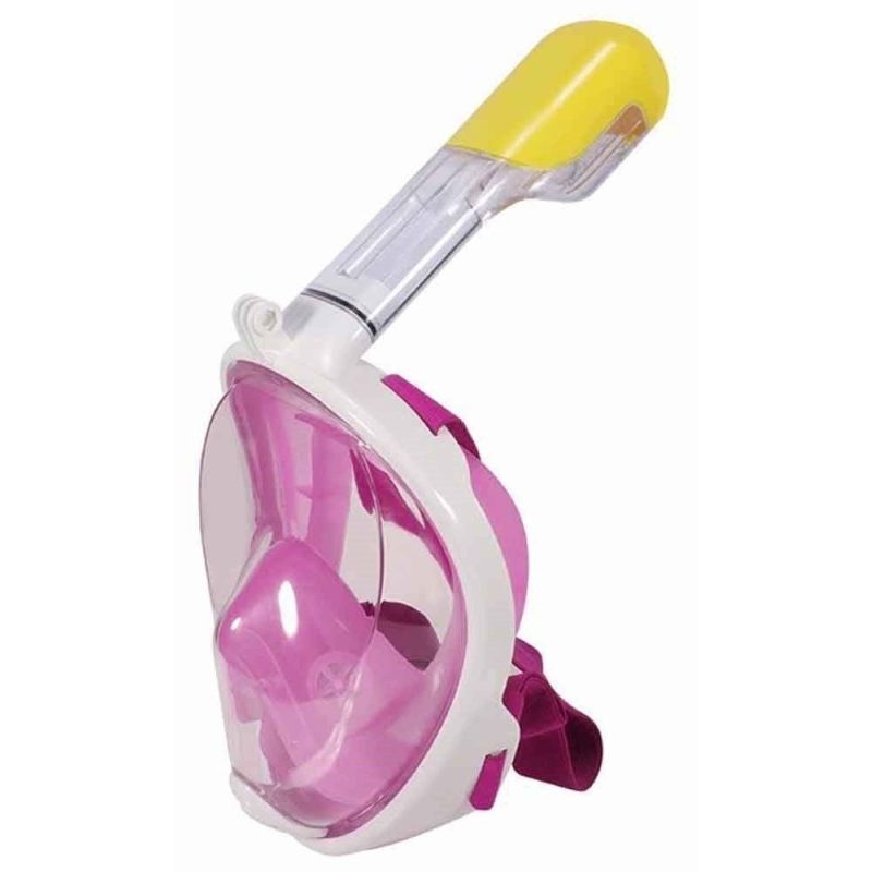 Maschera subacquea integrale snorkeling montatura action cam SUB immersione mare 