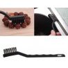 Kit 3 spazzole grandi ferro spazzolini metallo ferro ottone rimozione ruggine