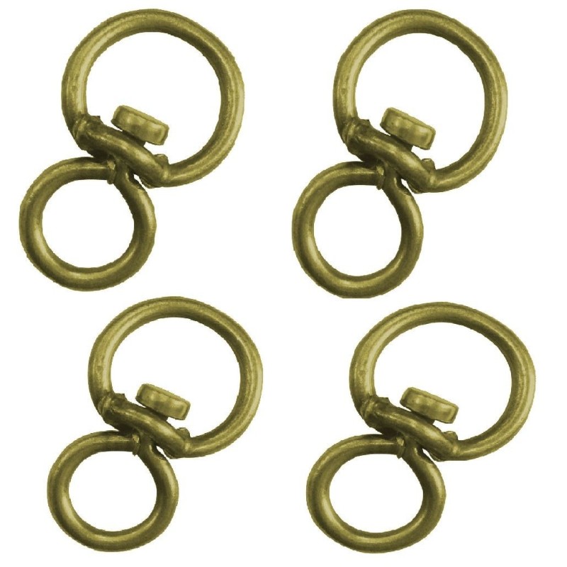 Gancio Rotante In Acciaio Forgiato - Ganci Gru Autobloccanti Per Sollevamento - Foto 11