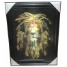 Quadro 3D lenticolare arte arredamento casa effetto profondità stampa tigre 