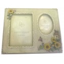Portafoto cornice foto conchiglie idea regalo base arredamento tema marino 