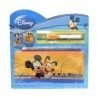 Astuccio topolino mickey mouse penna matita gomma righello scuola bimbi celeste