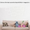 5x cornici minimali muro collage artistico misure formati assortiti nero bianco 