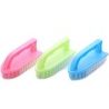 3x spazzola plastica forma ferro da stiro scarpe pavimento mattonelle setole 
