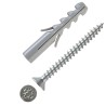 32x Tasselli con vite 4x40 stop plastica viti fissaggio plastica muro