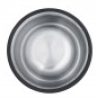 Ciotola base 18 cm acciaio inox acqua cibo antiscivolo cane gatto mangiatoia 