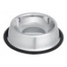Ciotola base 18 cm acciaio inox acqua cibo antiscivolo cane gatto mangiatoia 