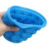 Contenitore ghiaccio raffredda bottiglia lattina bevande secchio silicone blu