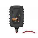 Caricabatterie caricatore mantenitore auto moto morsetti batteria 8 fasi cavetti