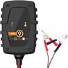 Caricabatterie caricatore mantenitore auto moto morsetti batteria 8 fasi cavetti