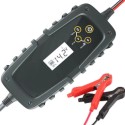 Mantenitore 1A batteria moto scooter auto 6V 12V morsetti inutilizzo prolungato 