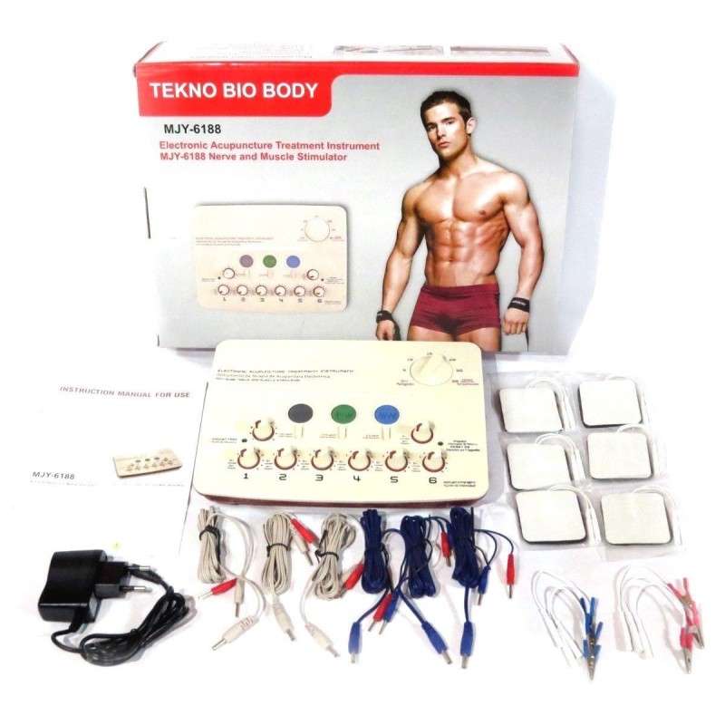Kit Elettrostimolatore corpo massaggiatore agopuntura terapia tonificazione body