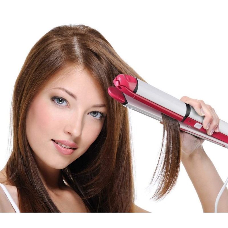 Piastra 3 in 1 arriccia capelli lisci frise professionale sonar sn-710