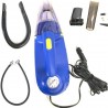 Aspirapolvere BLU compressore auto pulizia liquidi 120W led pressione gomme 