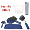 Nuovo rullo per pittura set serbatoio ricaricabile no gocce pareti paint vernice 
