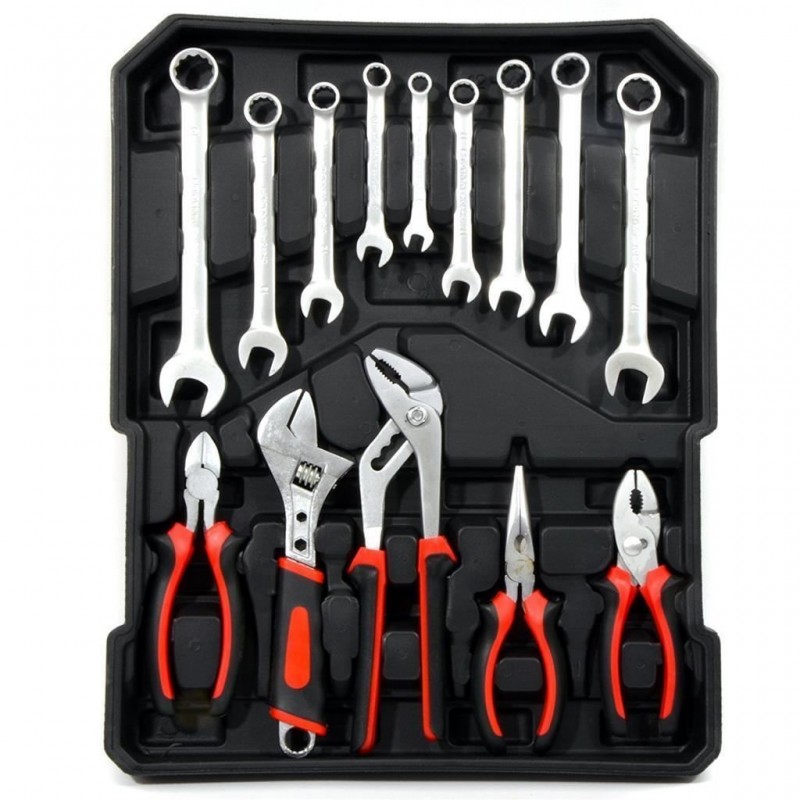 Valigetta bussole TORX maschio femmina auto 16 pz chiavi bussola 1/2 bulloni 