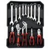 Valigetta bussole TORX maschio femmina auto 16 pz chiavi bussola 1/2 bulloni 