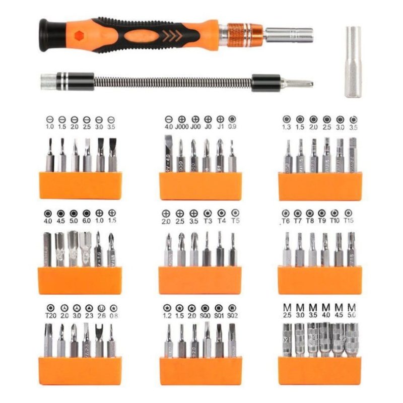 Set cacciavite giraviti torx 30 punte precisione smartphone pc elettronica 