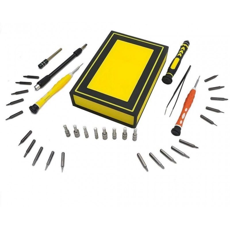Set cacciavite giraviti flessibile 54 punte precisione cellulari pc elettronica 