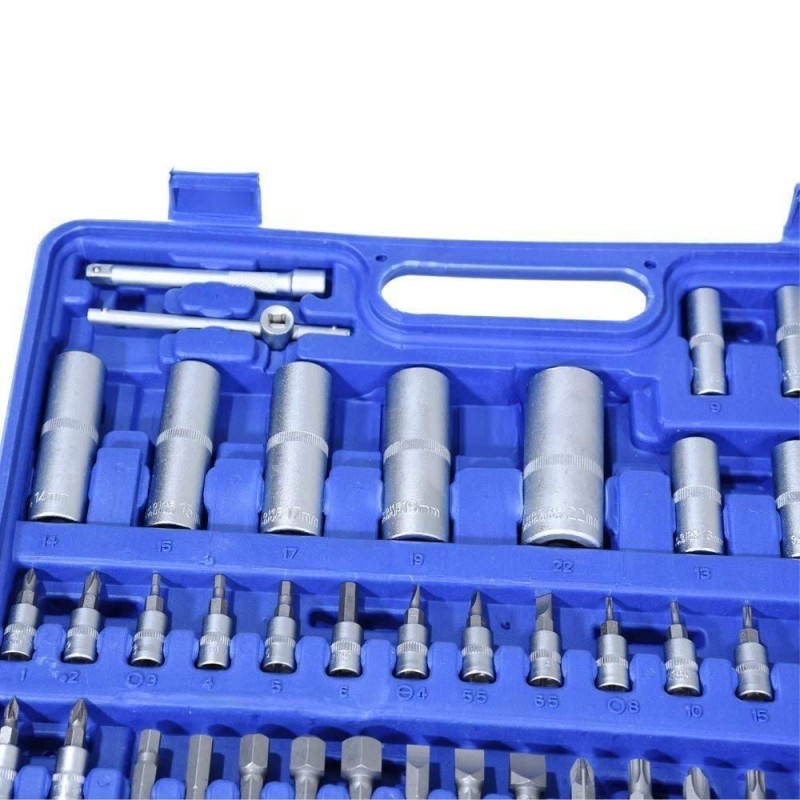 Set cassetta 108 attrezzi professionale portautensili attrezzo utensili viti kit