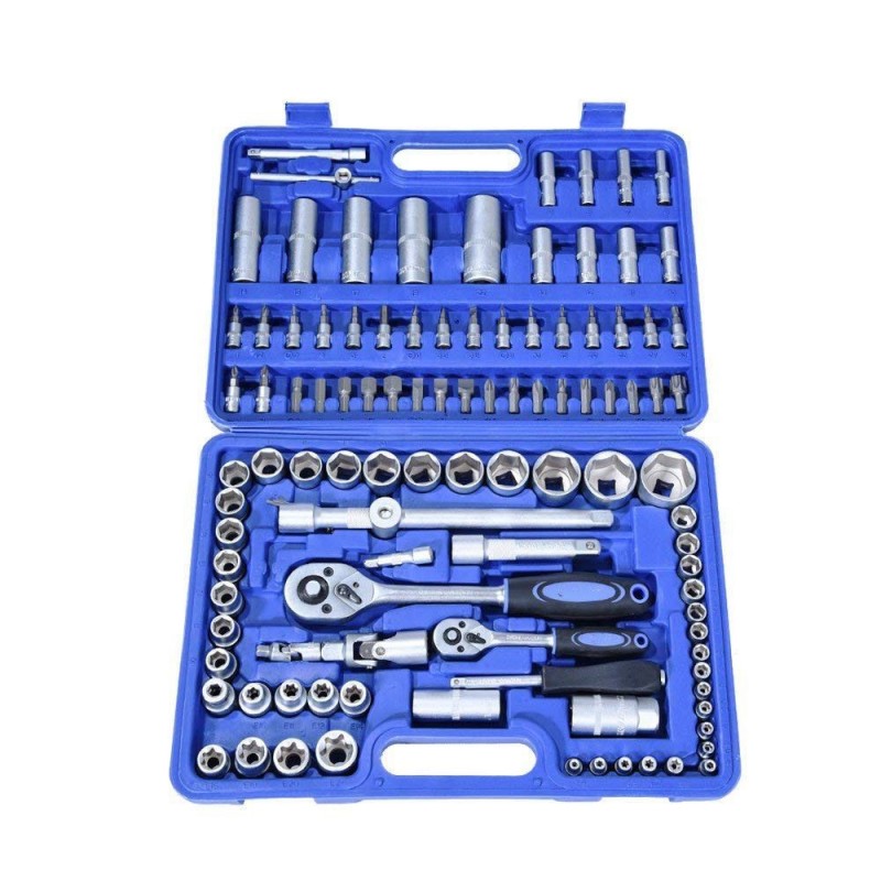Set cassetta 108 attrezzi professionale portautensili attrezzo utensili viti kit